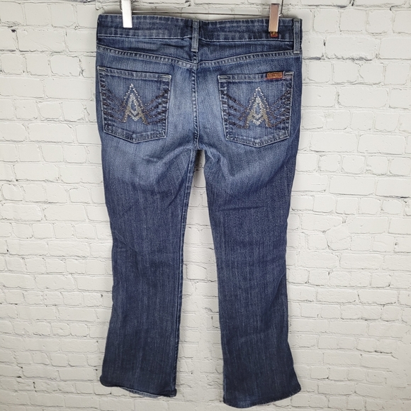 7FAM | "A" pocket bootcut jeans - Picture 2 of 10
